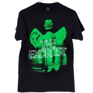 1121 * The Exorcist Movie Graphic Tee Black Green Size S (34/36)